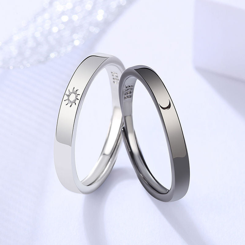 Peris Gems RI20Y0177-4 Romantic Heart Rings Collection for Couples | Women&