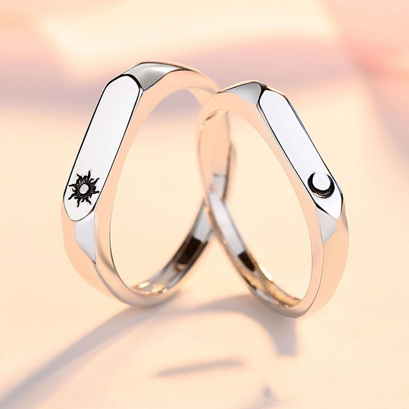 Peris Gems RI21Y0560 Romantic Heart Rings Collection for Couples | Women&