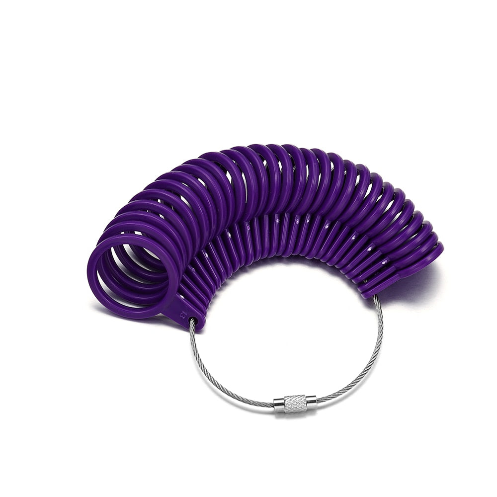 Peris Gems ring Purple Ring Sizer Mandrel Stick | Finger Gauge Ring Sizer SHEIN Amazon Temu