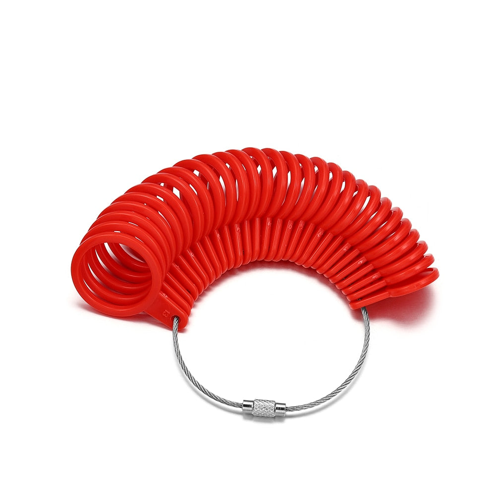 Peris Gems ring Red Ring Sizer Mandrel Stick | Finger Gauge Ring Sizer SHEIN Amazon Temu