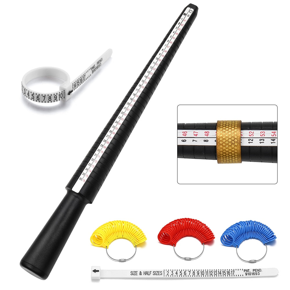 Peris Gems Ring Sizer Mandrel Stick | Finger Gauge Ring Sizer SHEIN Amazon Temu
