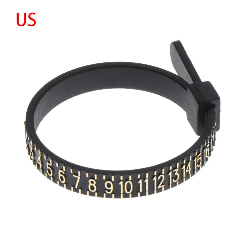 Peris Gems Ring Sizer Measurement Gauges UK/US/EU/JP SHEIN Amazon Temu