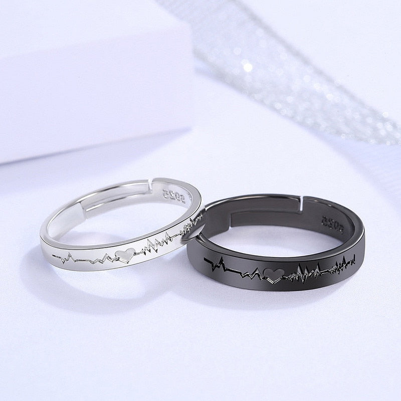 Peris Gems Romantic Heart Rings Collection for Couples | Women&