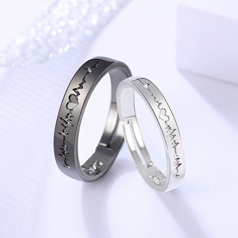 Peris Gems Romantic Heart Rings Collection for Couples | Women&