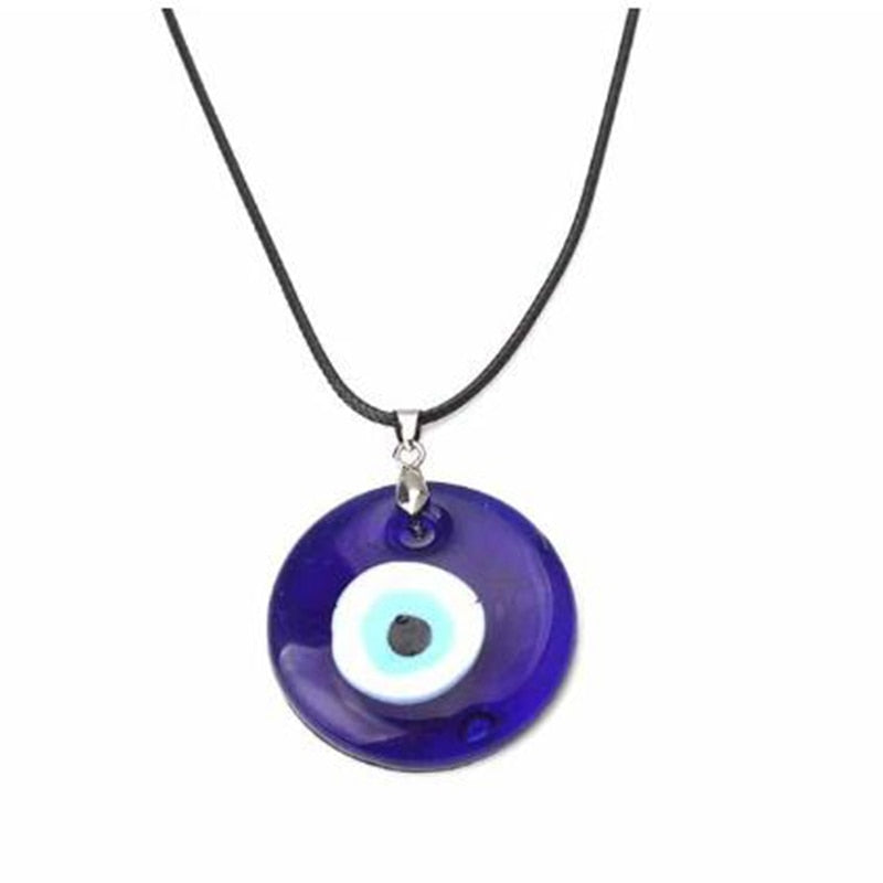 Peris Gems Round Blue Evil Eye Choker Necklace for Women | Protective Necklaces Blue Evil Eye Choker Necklace for Women Protective Necklaces SHEIN Amazon Temu
