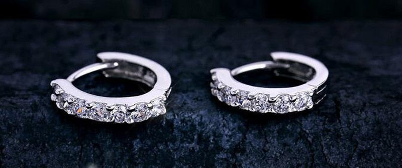 Peris Gems Round Diamond Earrings for Women | Tibetan Silver Stud Earrings for Women SHEIN Amazon Temu