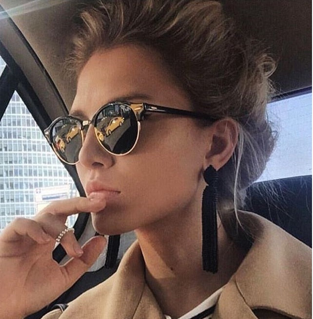 Peris Gems Round Sunglasses for Women | Retro Unisex Sunglasses SHEIN Amazon Temu