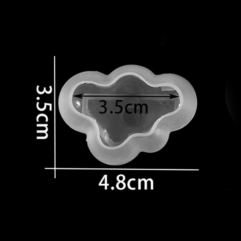 Peris Gems S Silicone 3D Cloud Resin Epoxy Decoration Molds SHEIN Amazon Temu