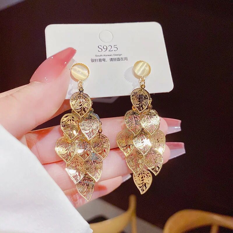 Peris Gems S2 Long Diamond Tassel Earrings for Women | Party Jewelry SHEIN Amazon Temu