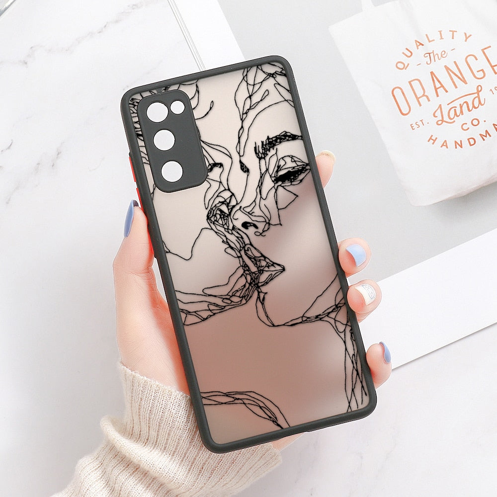 Peris Gems S22 Ultra / UB58 Hard Matte Cases for Samsung Galaxy | Artistic Phone Case SHEIN Amazon Temu