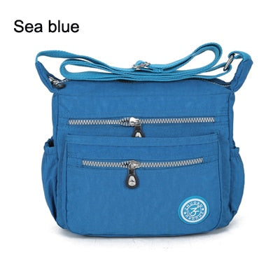 Peris Gems Sea blue Nylon Messenger Shoulder Bags for Women | Small Crossbody Bags Nylon Messenger Shoulder Bags for Women Small Crossbody Bags SHEIN Amazon Temu