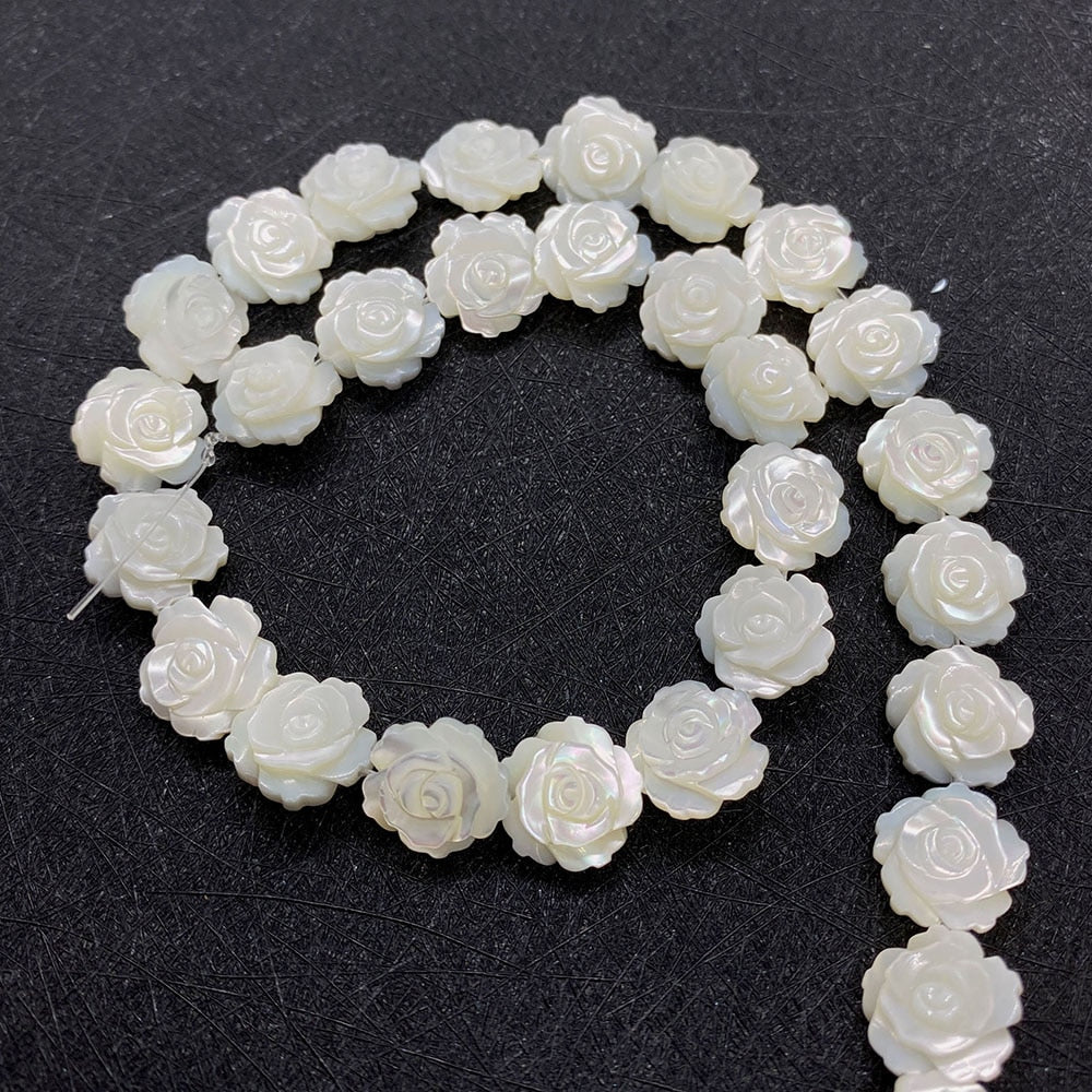 Peris Gems Sea Shell-3pcs / 8mm Natural White Star Pearl Beads for DIY Jewelry Making SHEIN Amazon Temu