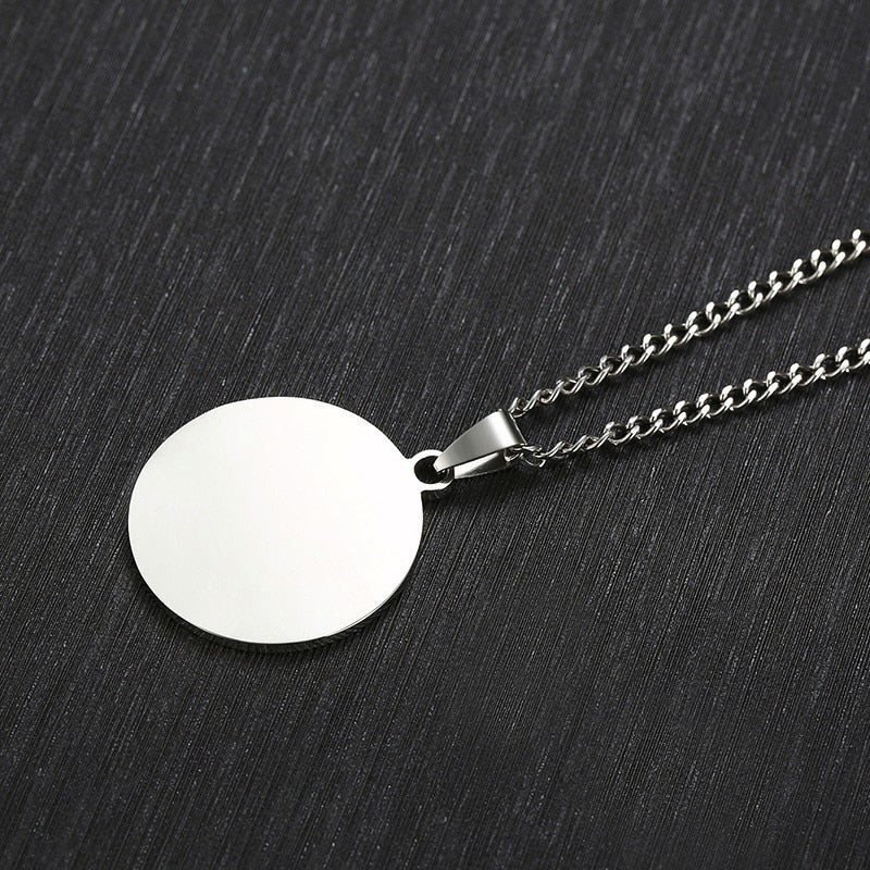 Peris Gems Seal of the Seven Archangels Necklaces Unisex | Stainless Steel Amulets Seal of the Seven Archangels Necklace Unisex Stainless Steel SHEIN Amazon Temu