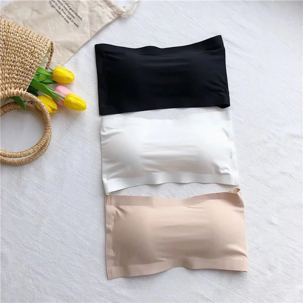 Peris Gems Seamless Tube Tops Women Strapless Padded Bra Bandeau Tube Top Women Intimates Soft Push Up Sexy Lingerie New Arrival Seamless Tube Tops Women Strapless Padded Bra Bandeau Tube Top Women Intimates Soft Push Up Sexy Lingerie New Arrival SHEIN Amazon Temu