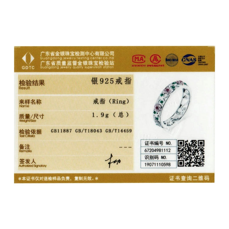 Peris Gems Secret Garden Pink Diamond Rings for Women | Sterling Silver SHEIN Amazon Temu