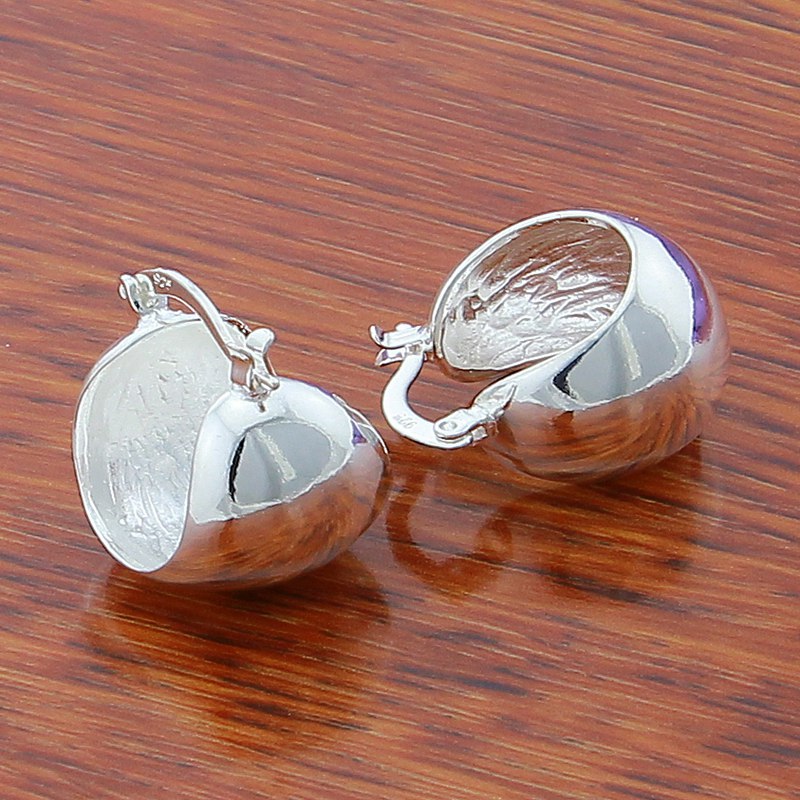 Peris Gems semicircle Sterling Silver Hoop Earrings Collection for Women SHEIN Amazon Temu
