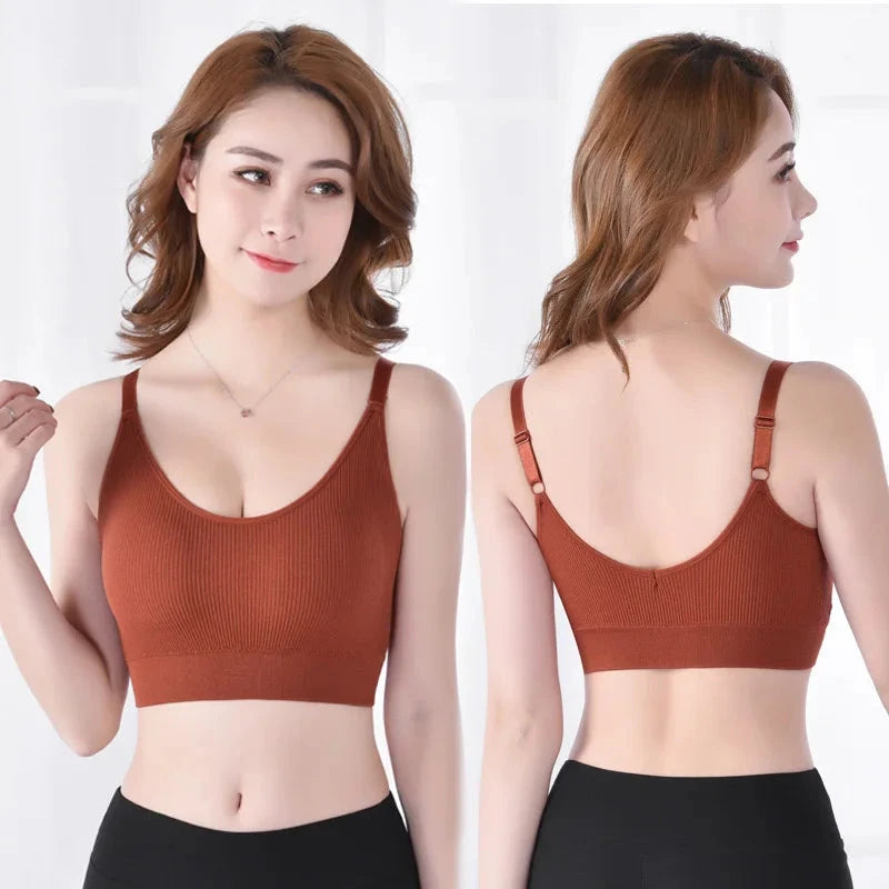 Peris Gems Sexy Seamless Brassiere Bras for Women Full Cup Breathable Bralette Wire Free Sleep Bra Tube Top for Sports High Quality Sexy Seamless Brassiere Bras for Women Full Cup Breathable Bralette Wire Free Sleep Bra Tube Top for Sports High Quality SHEIN Amazon Temu
