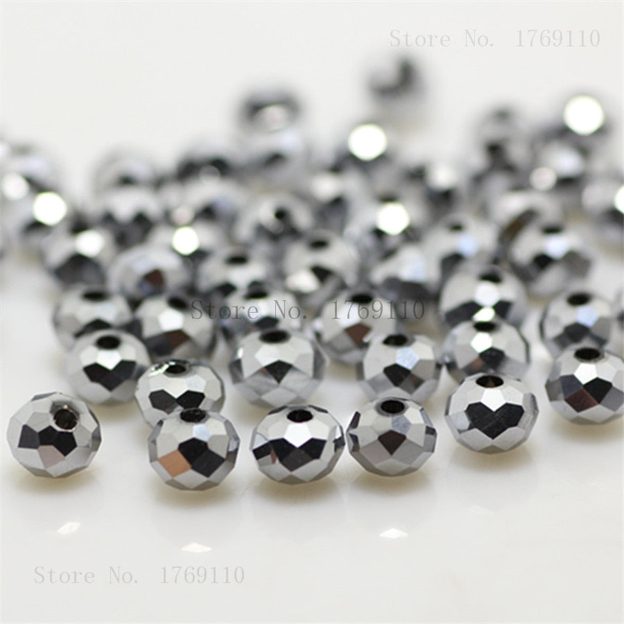 Peris Gems shining silver / 2mm 170pcs Per Bag Crystal Beads for Jewelry Making | DIY Round Beads SHEIN Amazon Temu