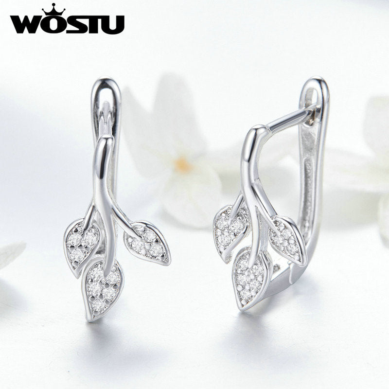 Peris Gems Silver Autumn Leaves Flower Stud Earrings for Women | Silver Diamond Earrings for Women SHEIN Amazon Temu