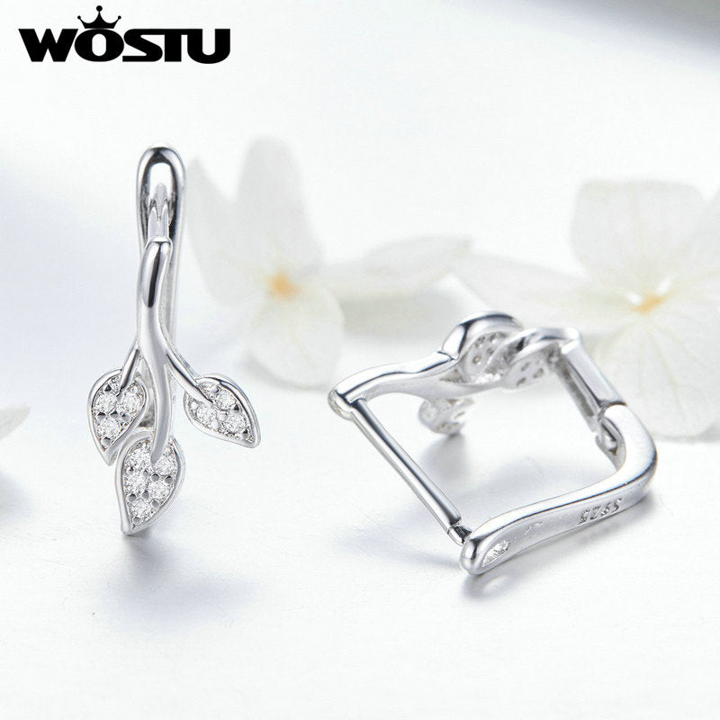 Peris Gems Silver Autumn Leaves Flower Stud Earrings for Women | Silver Diamond Earrings for Women SHEIN Amazon Temu