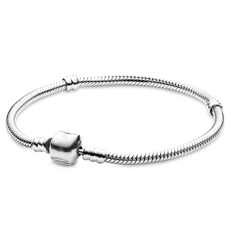 Peris Gems Silver Chain Charm Bracelets | Silver Love Bracelet SHEIN Amazon Temu