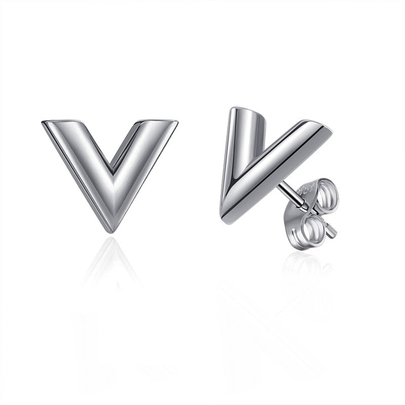 Peris Gems Silver Diamond Stud Earrings for Women | Small Crystal Earrings SHEIN Amazon Temu