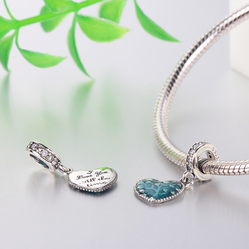 Peris Gems Silver Enamel Heart Shaped Charms for Jewelry Making SHEIN Amazon Temu
