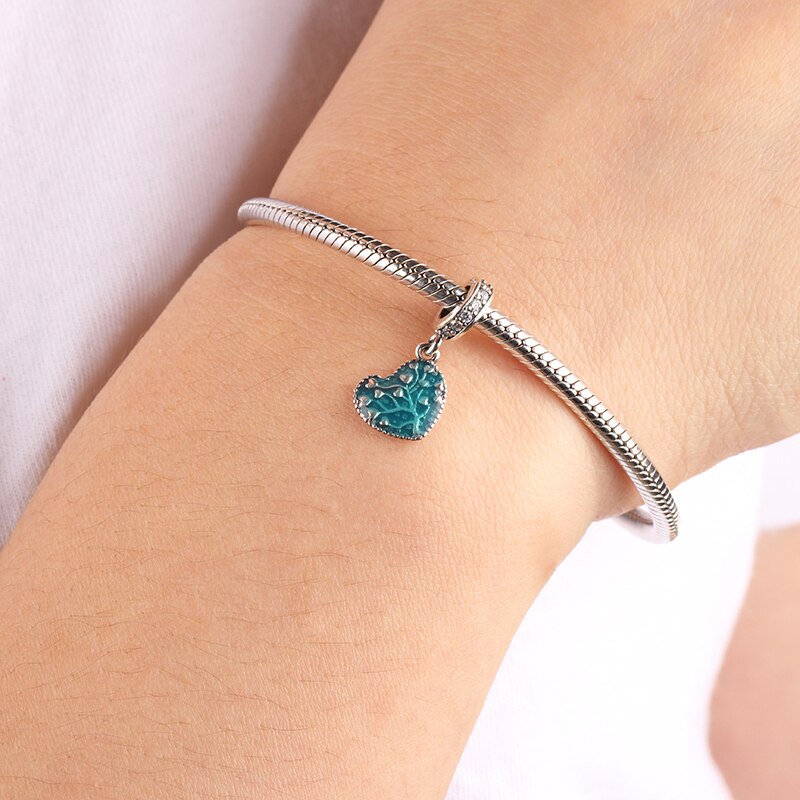 Peris Gems Silver Enamel Heart Shaped Charms for Jewelry Making SHEIN Amazon Temu