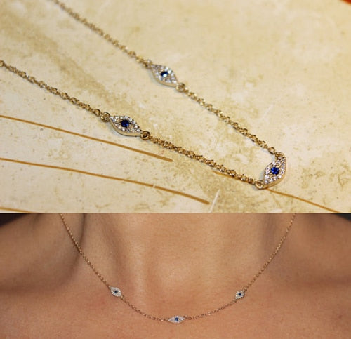 Peris Gems Silver Evil Eye Choker Necklace for Women | Blue Eye Dainty Choker Silver Evil Eye Choker Necklace for Women | Blue Eye Dainty SHEIN Amazon Temu