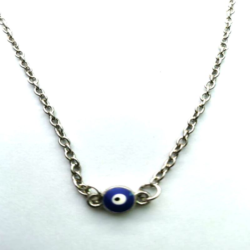 Peris Gems Silver eyes Blue Evil Eye Choker Necklace for Women | Protective Necklaces Blue Evil Eye Choker Necklace for Women Protective Necklaces SHEIN Amazon Temu