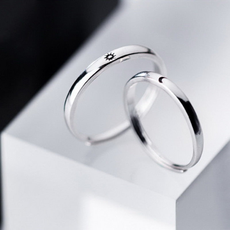 Peris Gems Silver Green Leaf Rings for Couples | 2pc Silver Unisex Rings SHEIN Amazon Temu