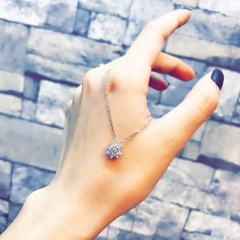 Peris Gems Silver Round Flower Diamond Gold Necklace for Women SHEIN Amazon Temu