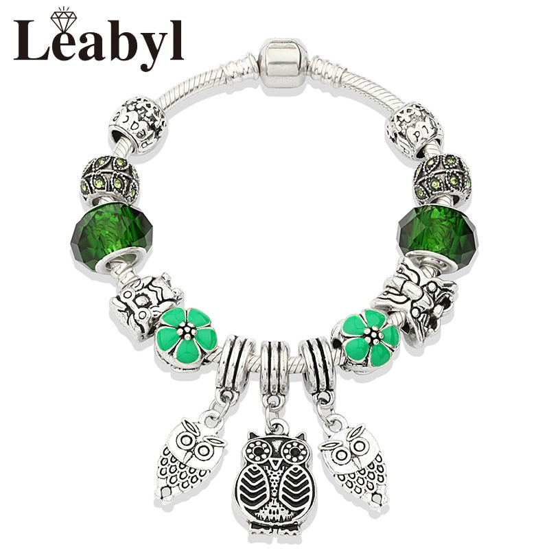 Peris Gems Silver Tree of Life Bracelet Unisex | Green Charms SHEIN Amazon Temu