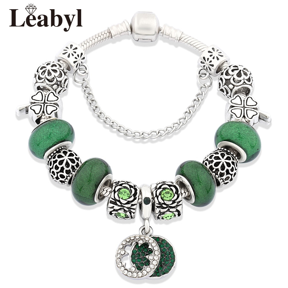 Peris Gems Silver Tree of Life Bracelet Unisex | Green Charms SHEIN Amazon Temu