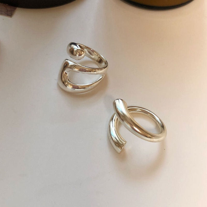 Peris Gems Silver Waterdrop Shaped Rings for Women SHEIN Amazon Temu