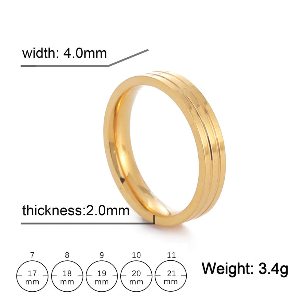 Peris Gems Skyrim Style Stainless Steel Rings - Men Women Casual Jewelry Rings SHEIN Amazon Temu