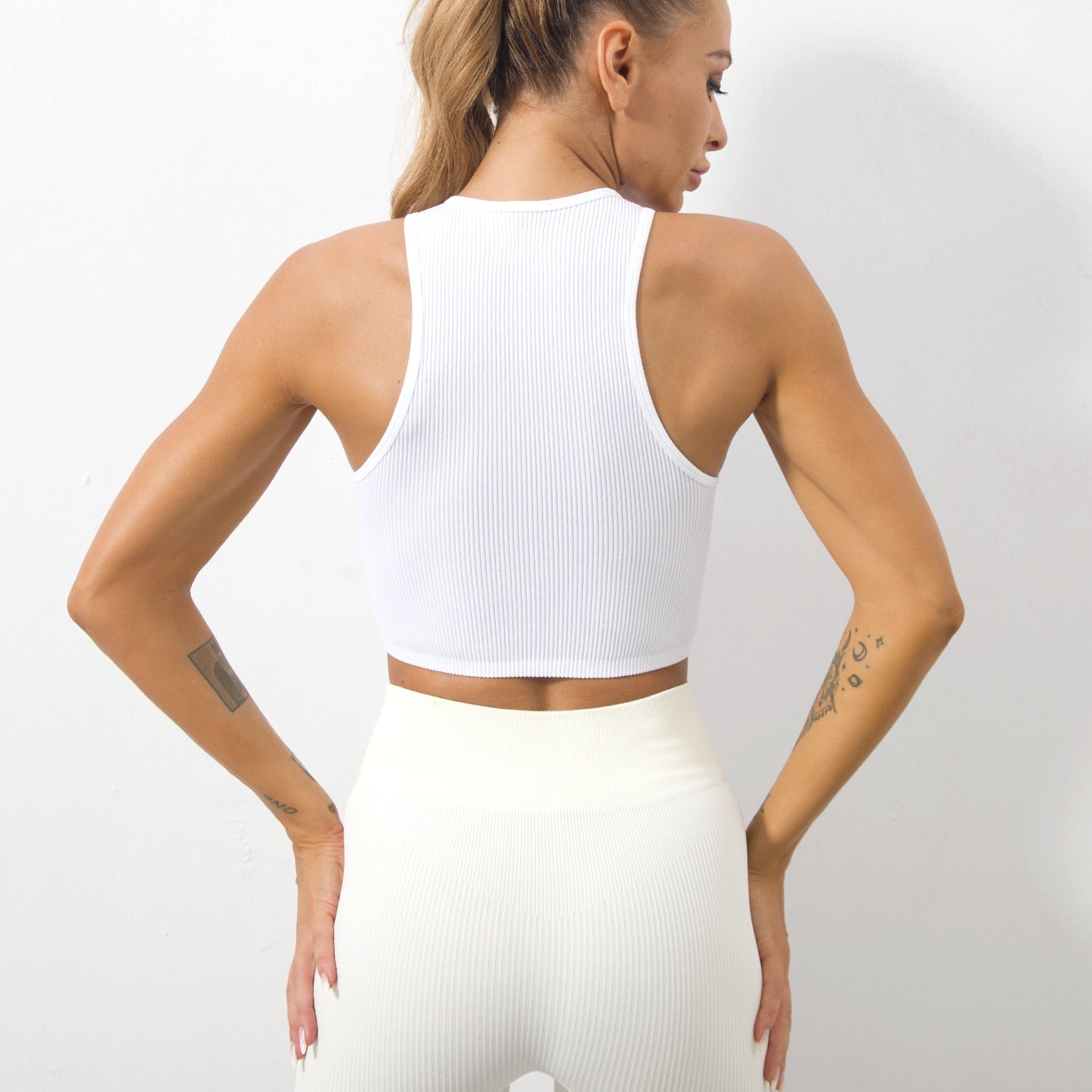 Peris Gems Sleeveless Gym Tops for Women | Seamless Breathable Sports Tops SHEIN Amazon Temu