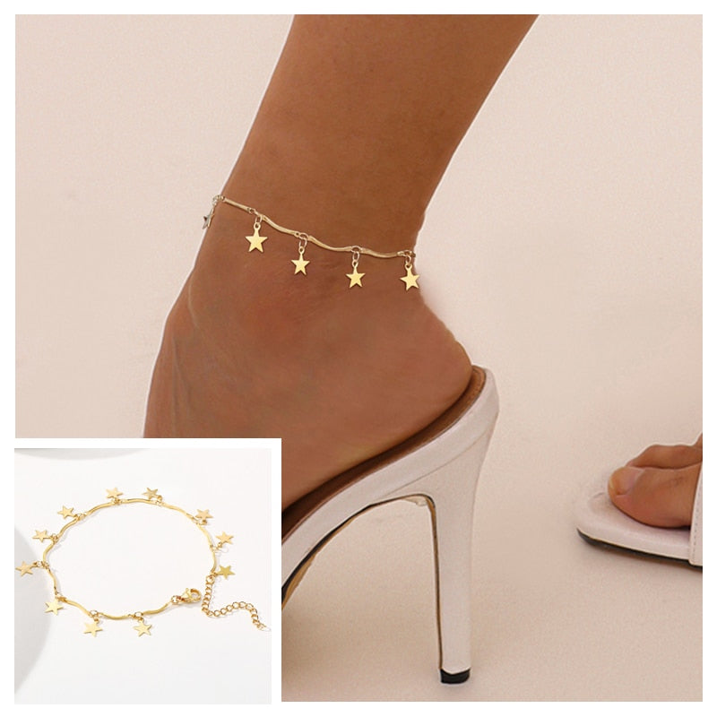 Peris Gems Snake Chain Anklet for Women | Stainless Beach Ankle Bracelet for Women SHEIN Amazon Temu