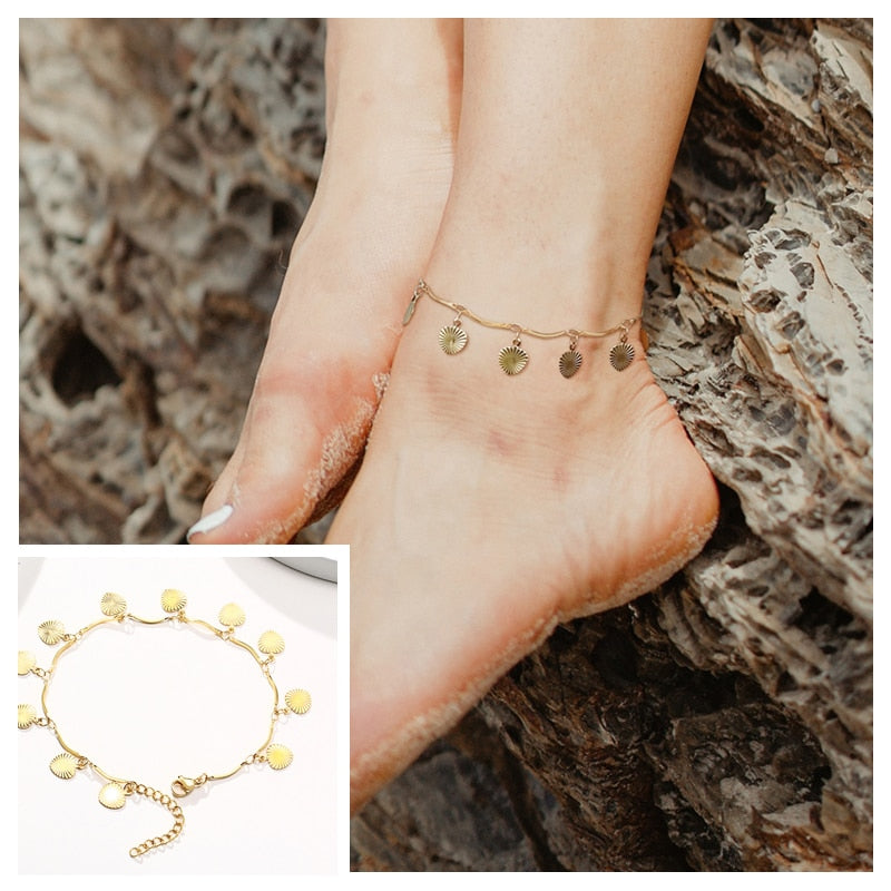 Peris Gems Snake Chain Anklet for Women | Stainless Beach Ankle Bracelet for Women SHEIN Amazon Temu