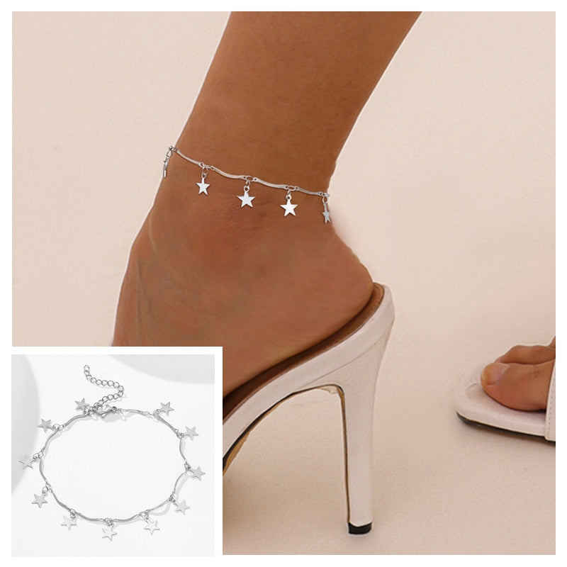 Peris Gems Snake Chain Anklet for Women | Stainless Beach Ankle Bracelet for Women SHEIN Amazon Temu