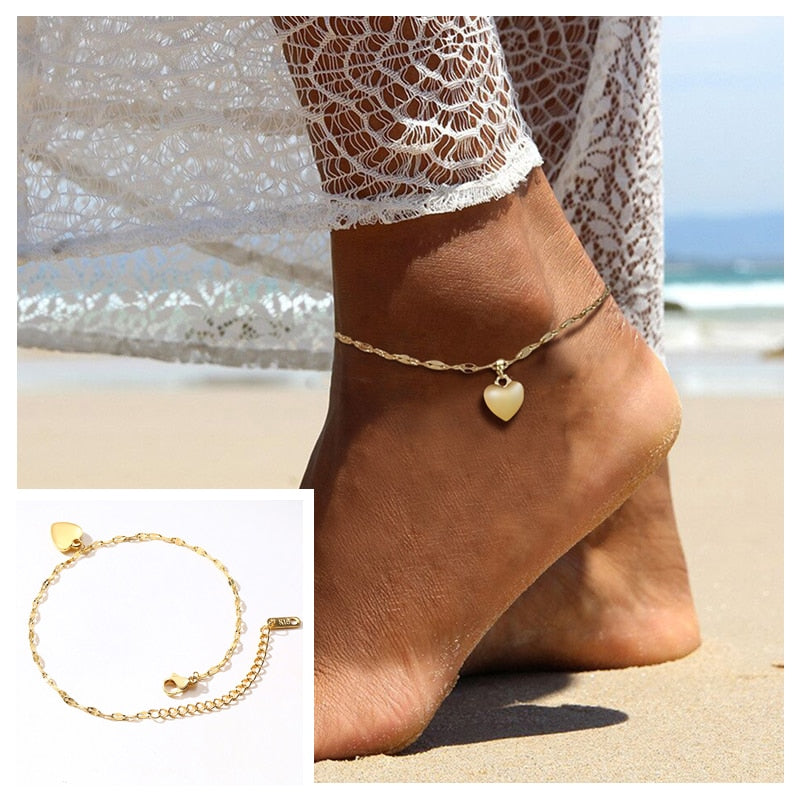 Peris Gems Snake Chain Anklet for Women | Stainless Beach Ankle Bracelet for Women SHEIN Amazon Temu