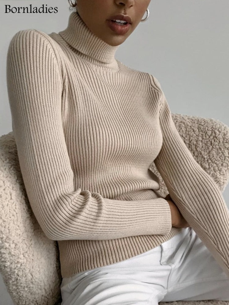 Peris Gems Soft Slim Turtleneck Sweater for Women | Knitted Sweaters SHEIN Amazon Temu