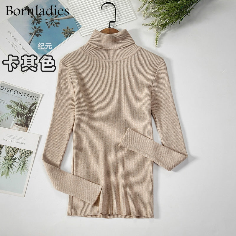 Peris Gems Soft Slim Turtleneck Sweater for Women | Knitted Sweaters SHEIN Amazon Temu