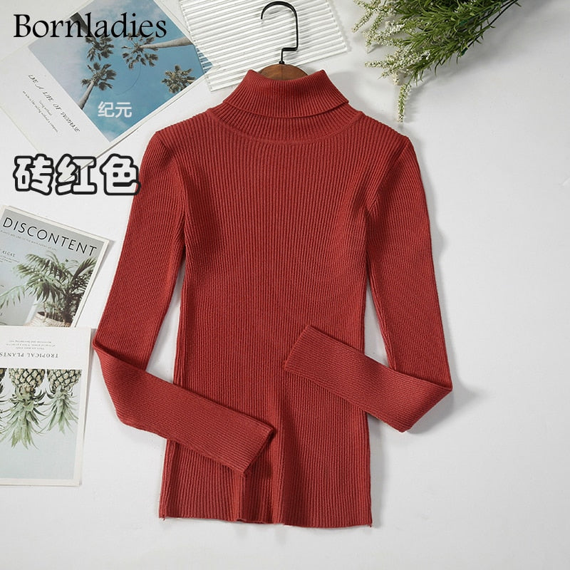 Peris Gems Soft Slim Turtleneck Sweater for Women | Knitted Sweaters SHEIN Amazon Temu