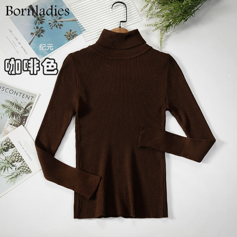 Peris Gems Soft Slim Turtleneck Sweater for Women | Knitted Sweaters SHEIN Amazon Temu
