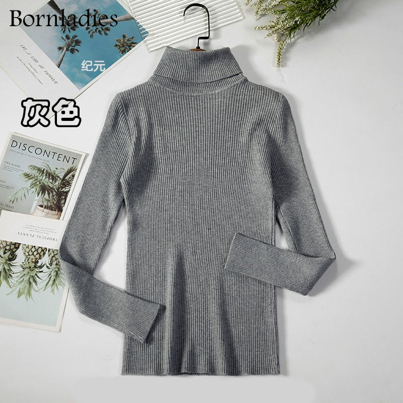 Peris Gems Soft Slim Turtleneck Sweater for Women | Knitted Sweaters SHEIN Amazon Temu