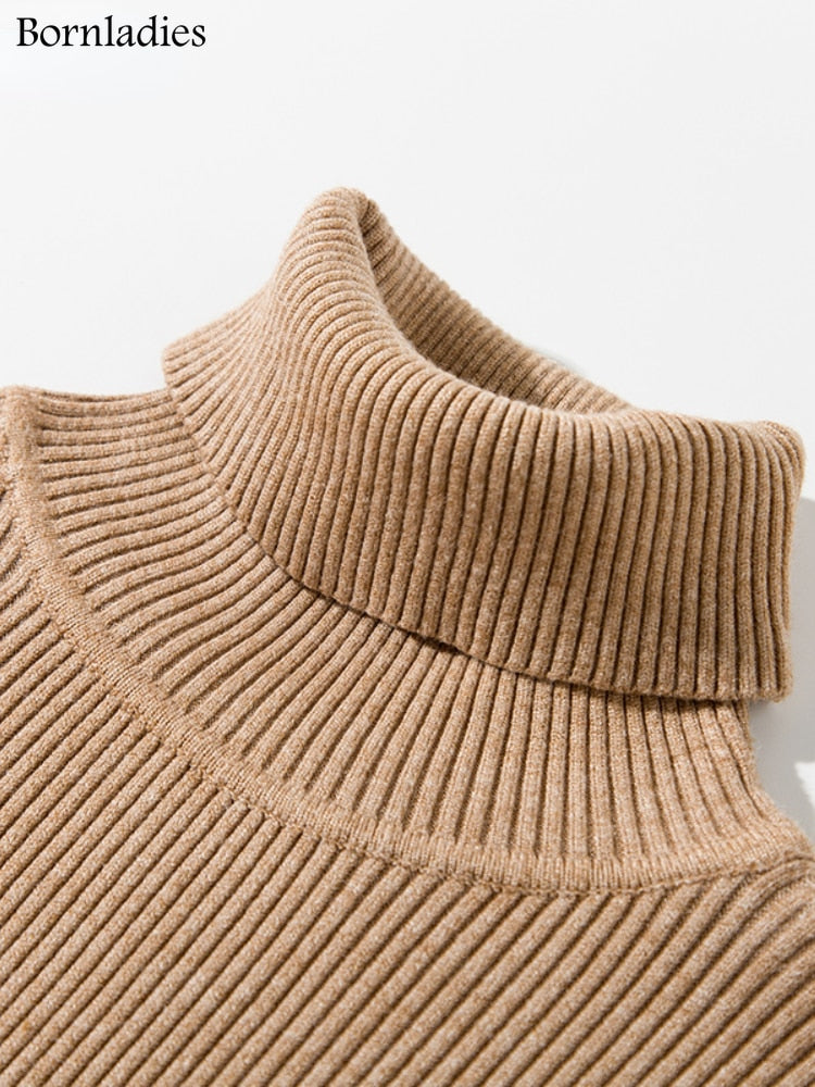 Peris Gems Soft Slim Turtleneck Sweater for Women | Knitted Sweaters SHEIN Amazon Temu