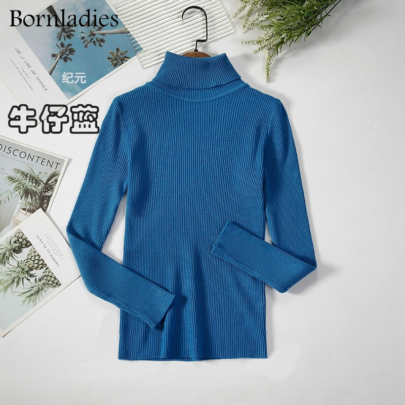 Peris Gems Soft Slim Turtleneck Sweater for Women | Knitted Sweaters SHEIN Amazon Temu