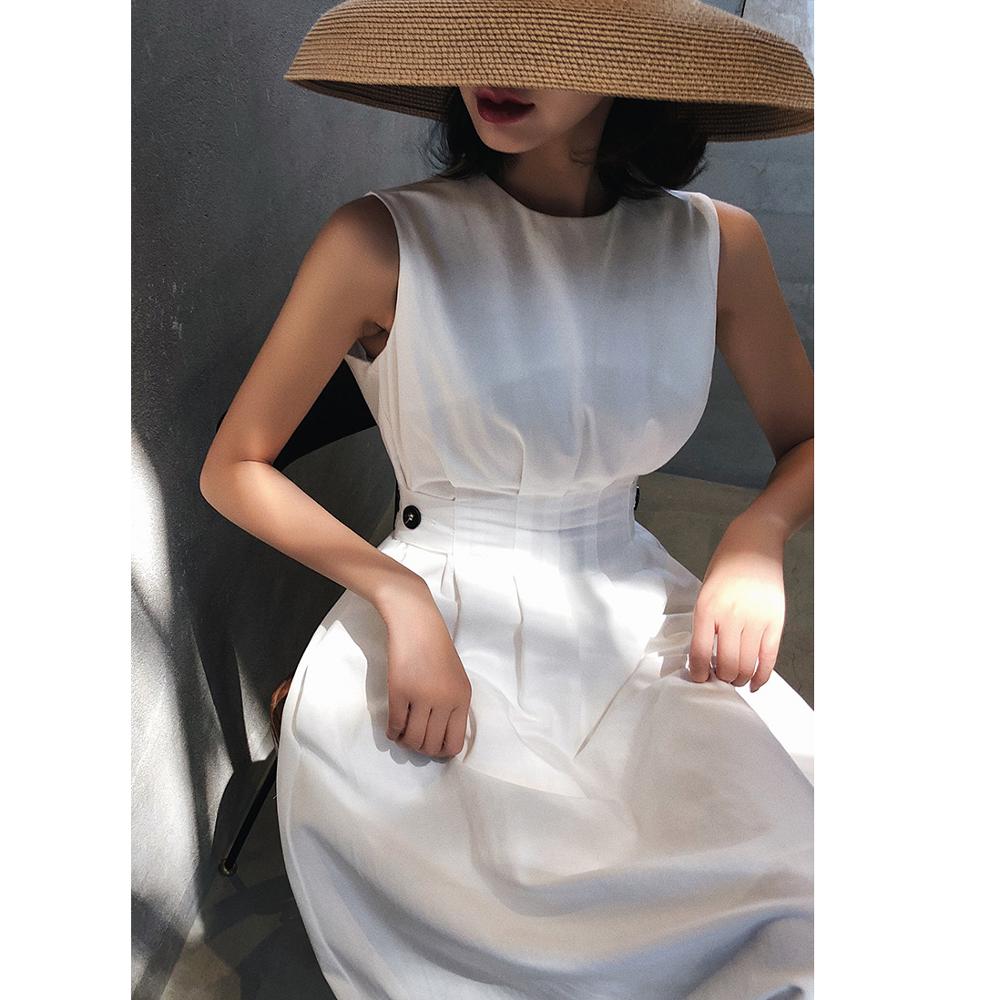 Peris Gems Solid Sleeveless Midi Dresses for Women | Elegant Evening Dress Solid Sleeveless Midi Dress for Women Elegant Evening Dress SHEIN Amazon Temu