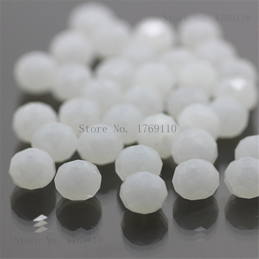 Peris Gems solid white / 2mm 170pcs Per Bag Crystal Beads for Jewelry Making | DIY Round Beads SHEIN Amazon Temu